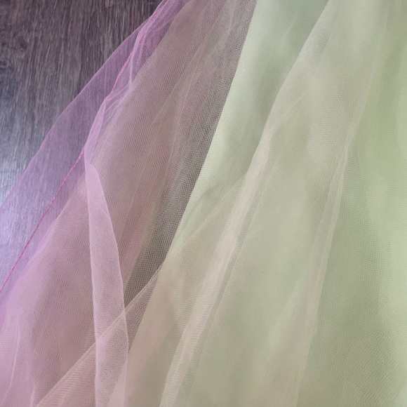 Mori Lee by Madeline Gardner Strapless Sequin Tulle Mini Formal Dress - Picture 5 of 8